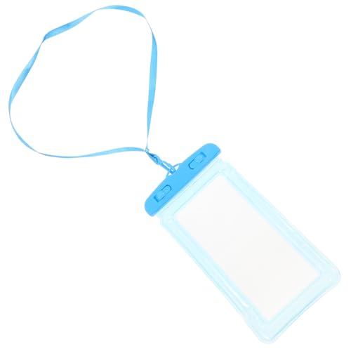 KICHOUSE wasserdichte Handytasche mit Lanyard Unterwasser Telefonhülle Transparent für Strand Schwimmen Angeln Bootfahren Kompatibel mit Smartphones Schützt vor Wasser von KICHOUSE