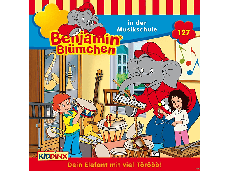 Benjamin Blümchen - 127: ...in der Musikschule (CD) von KIDDINX ENTERTAINMENT