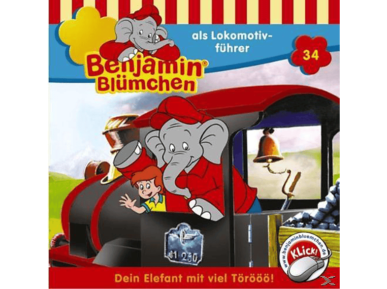 Benjamin Blümchen - Folge 034:...als Lokomotivführer (CD) von KIDDINX ENTERTAINMENT