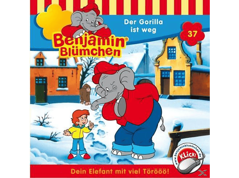 Benjamin Blümchen - Folge 037: Der Gorilla Ist Weg (CD) von KIDDINX ENTERTAINMENT