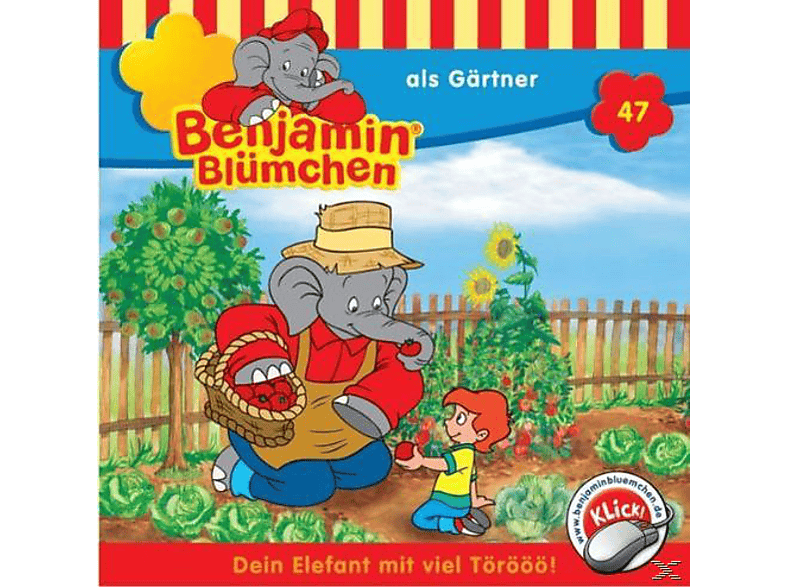 Benjamin Blümchen - Folge 047:...als Gärtner (CD) von KIDDINX ENTERTAINMENT