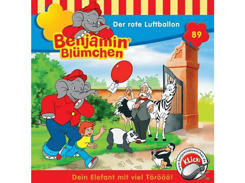 Benjamin Blümchen - Folge 089: Der Rote Luftballon (CD) von KIDDINX ENTERTAINMENT