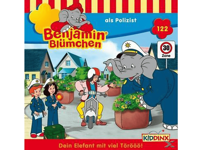 Benjamin Blümchen - Folge 122: ... als Polizist (CD) von KIDDINX ENTERTAINMENT