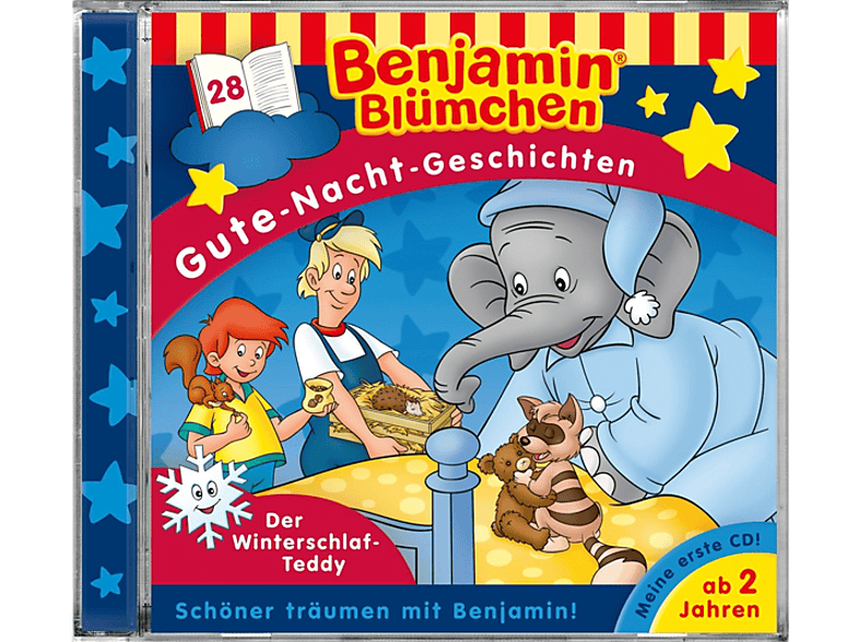 Benjamin Blümchen - Folge 28: Der Winterschlaf-Teddy (CD) von KIDDINX ENTERTAINMENT