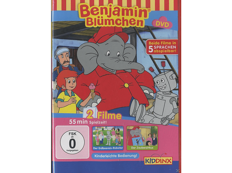 Benjamin Blümchen: Der Erdbeereis-Roboter / Zauberzirkus DVD von KIDDINX ENTERTAINMENT