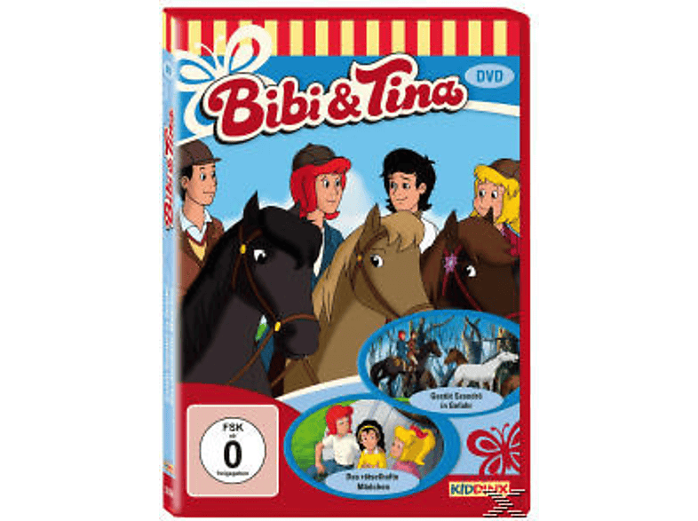Bibi und Tina - Gestüt Szendrö in Gefahr & Das rätselhafte Mädchen DVD von KIDDINX ENTERTAINMENT