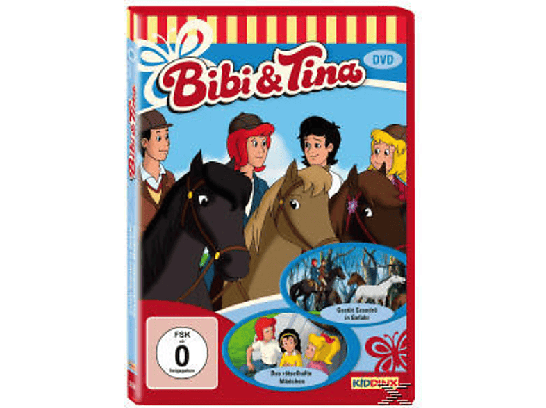 Bibi und Tina - Gestüt Szendrö in Gefahr & Das rätselhafte Mädchen DVD Bibi und Tina - Gestüt Szendrö in Gefahr & Das rätselhafte Mädchen DVD von KIDDINX ENTERTAINMENT