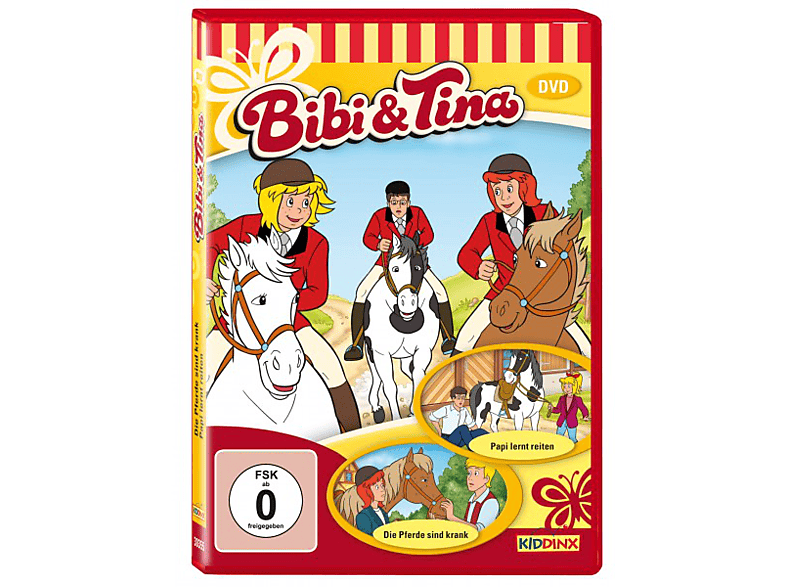 Bibi und Tina: Die Pferde sind krank / Papi lernt reiten DVD von KIDDINX ENTERTAINMENT