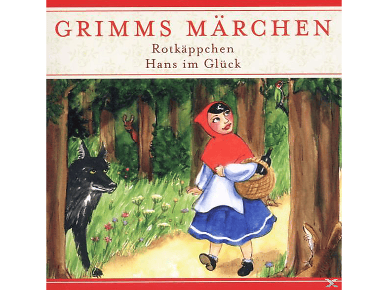Grimms Märchen - Rotkäppchen/Hans Im Glück (CD) von KIDDINX ENTERTAINMENT