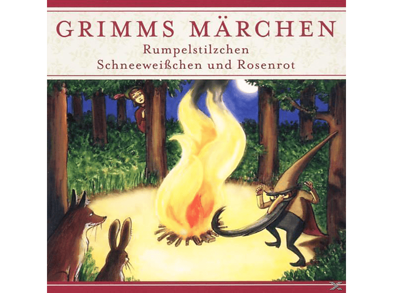 Grimms Märchen - Rumpelstilzchen/Schneeweisschen Und Rosenrot (CD) von KIDDINX ENTERTAINMENT