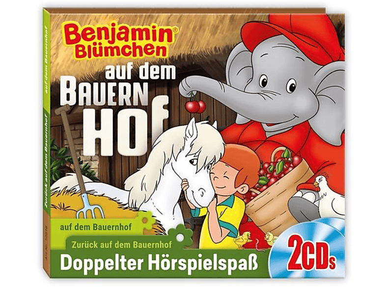 Benjamin Blümchen - 2er CD-Box-Auf dem Bauernhof (CD) von KIDDINX