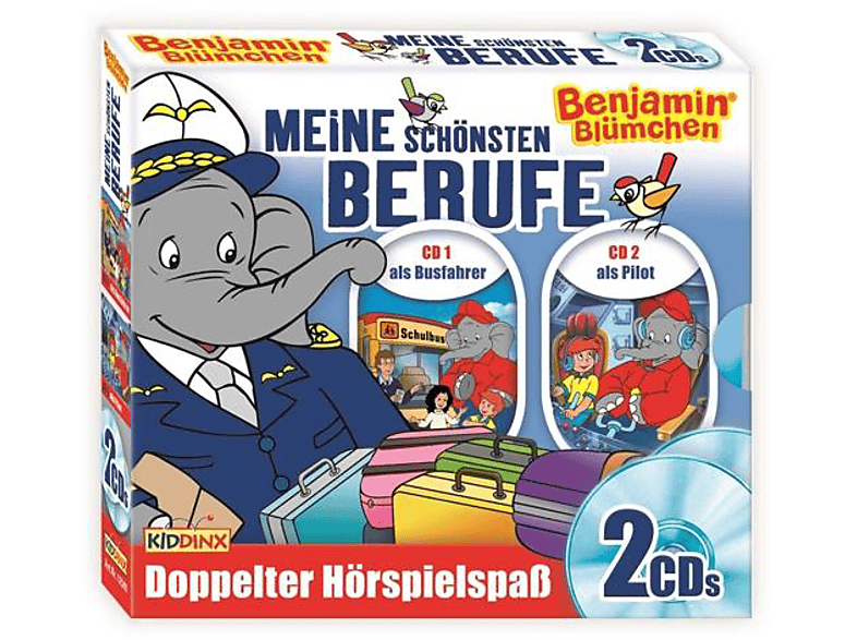 Benjamin Blümchen - Berufe-Box (CD) von KIDDINX