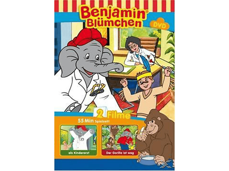 Benjamin Blümchen: ... als Kinderarzt / Der Gorilla ist weg DVD von KIDDINX