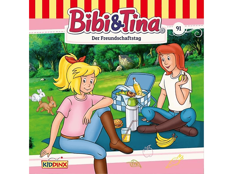 Bibi+tina - Folge 91: Der Freundschaftstag (CD) von KIDDINX