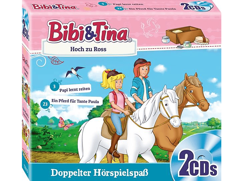 Bibi+tina - Hoch zu Ross(Papi lernt reiten/Ein Pferd für Tante (CD) von KIDDINX