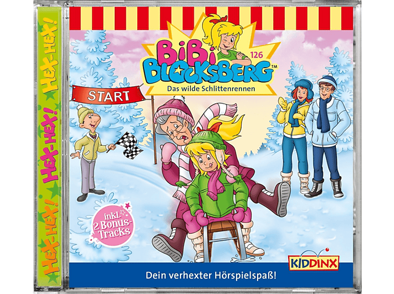 Bibi Blocksberg - Folge 126: Das wilde Schlittenrennen (CD) von KIDDINX