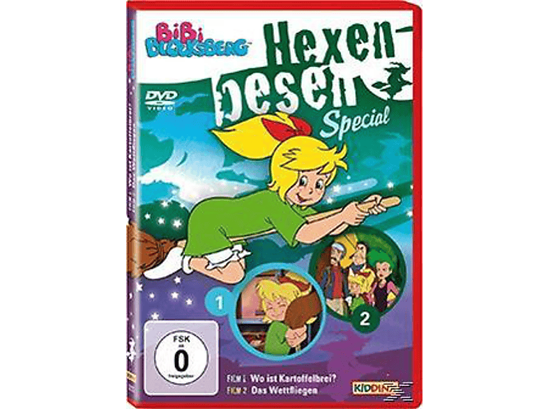 Bibi Blocksberg - Hexenbesen Special: Wo ist Kartoffelbrei / Das Wettfliegen DVD Bibi Blocksberg - Hexenbesen Special: Wo ist Kartoffelbrei / Das Wettfliegen DVD von KIDDINX