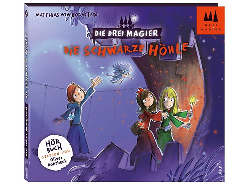 Die Drei Magier - Hörbuch-Die schwarze Höhle (CD) von KIDDINX