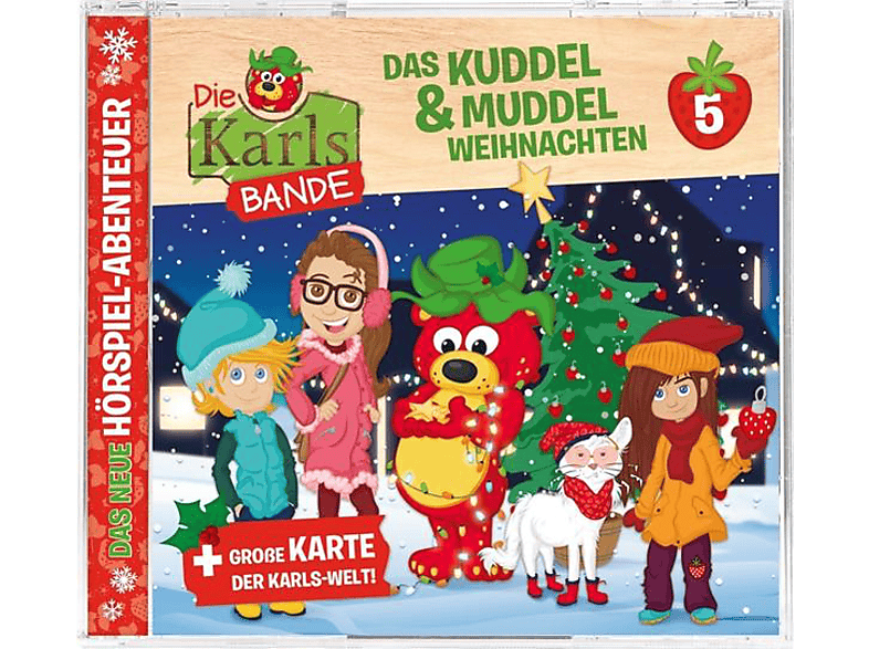 Die Karls Bande - Folge 5:Das Kuddel And Muddel Weihnachten (CD) von KIDDINX