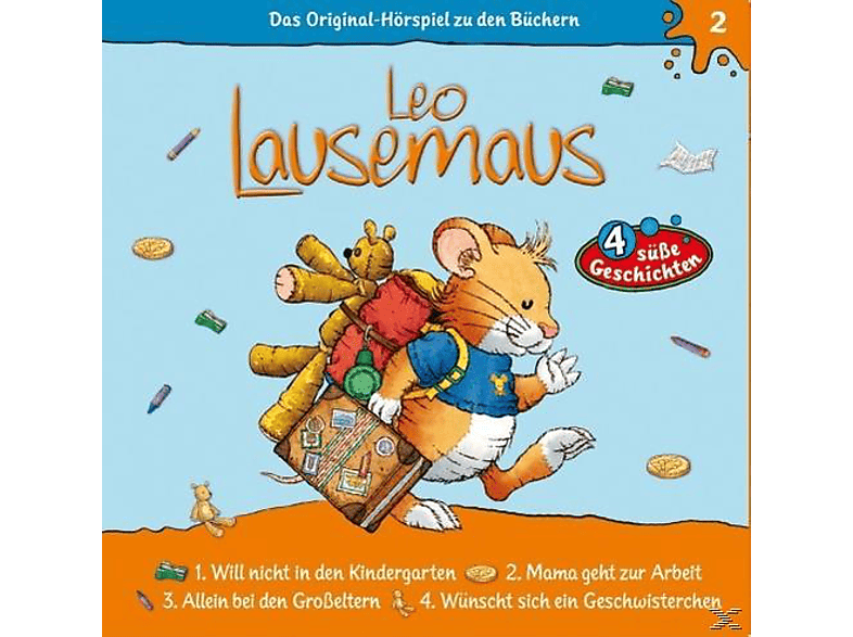 Leo Lausemaus - Folge 2: Will nicht in den Kindergarten (CD) von KIDDINX