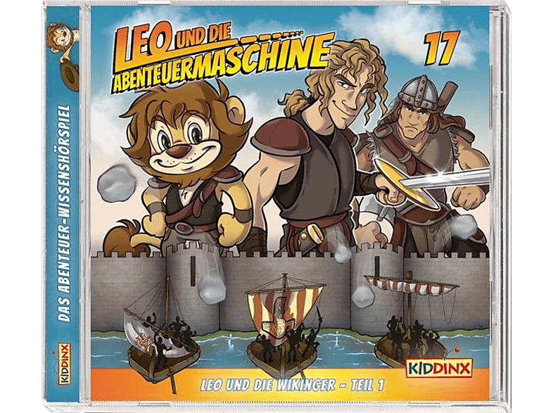 Leo & Die Abenteuermaschine - Folge 17:Leo und die Wikinger Teil 1 (CD) von KIDDINX