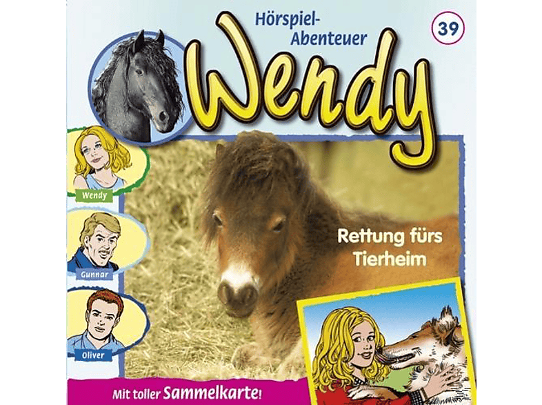 Wendy - 39: Rettung fürs Tierheim (CD) von KIDDINX