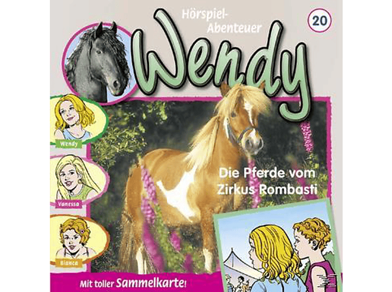 Wendy - Folge 20: Die Pferde Vom Zirkus Rombasti (CD) von KIDDINX