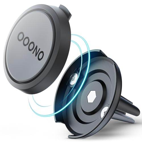 KIEMA® Magnetische Lüftungsgitterhalterung für ooono co Driver no2, ooono 2 Halterung lüftung, Halterung ooono 2, ooono 2 zubehör von KIEMA