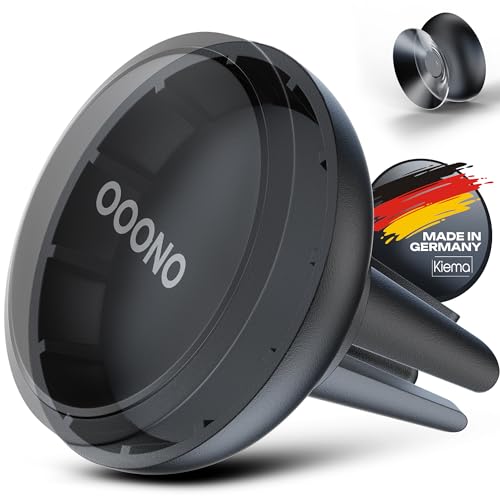 KIEMA® Magnetische Ooono Halterung für Lüftungsschlitze, Ooono 1 Halterung passend für das Ooono co-Driver no1 von KIEMA
