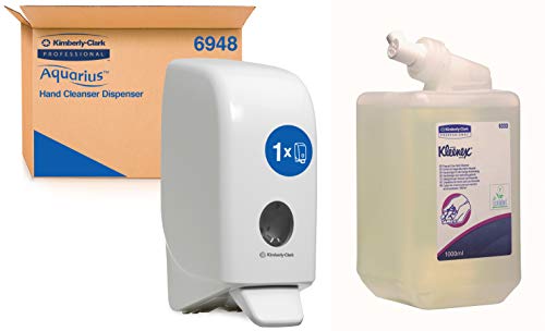 Aquarius, 6948, Handreiniger-Spender + Kleenex Handreiniger für die häufige Aquarius, 6948, Handreiniger-Spender + Kleenex Handreiniger für die häufige von Kimberly-Clark Professional