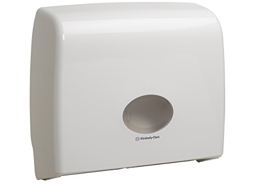 Aquarius, 6991, Jumbo Nonstop-Toilettenpapierspender, Weiß, 1 x 1 Spender von KIMBERLY-CLARK