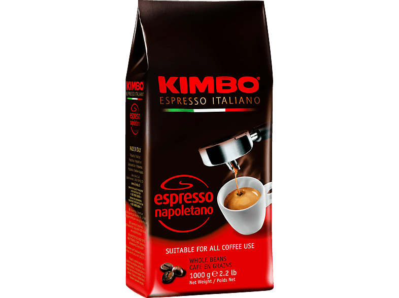 KIMBO Espresso Napoletano Kaffeebohnen (Kaffeevollautomaten, Siebträger, Espressokocher) von KIMBO
