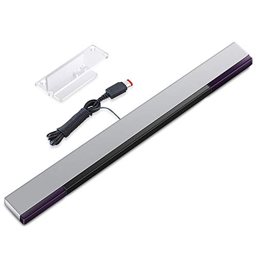 KIMILAR Wii Sensorleiste Ersatz Infrarot-LED-Sensor Bar für Nintendo Wii/Wii U, Verkabelt Enthält Klare Haltung [video game] für Wii-Konsolen-Controller von KIMILAR