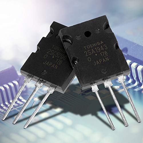 2Sc5200 2Sa1943 Silizium 5 Paar Schwarz 2Sa1943 2Sc5200 High Power Matched Audio Transistor von KIMISS