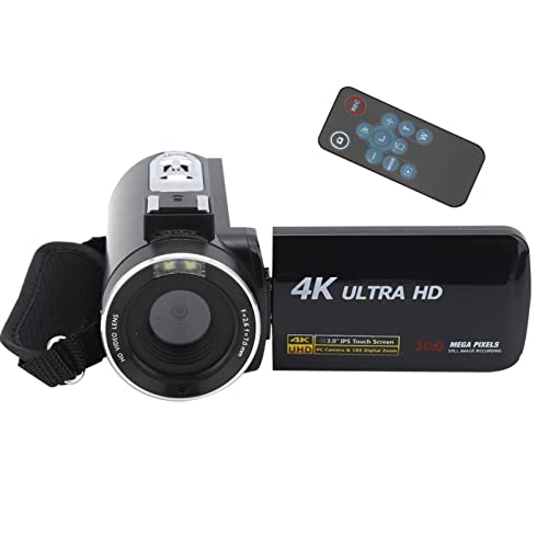 4K Anti Shake, Digital Video 18-facher Zoom 3-Zoll-IPS-YouTube-Kamera 4K-Filmkamera Sony High Definition-Videokamera Cineprese-Camcorder Berühren des Bildschirms von KIMISS