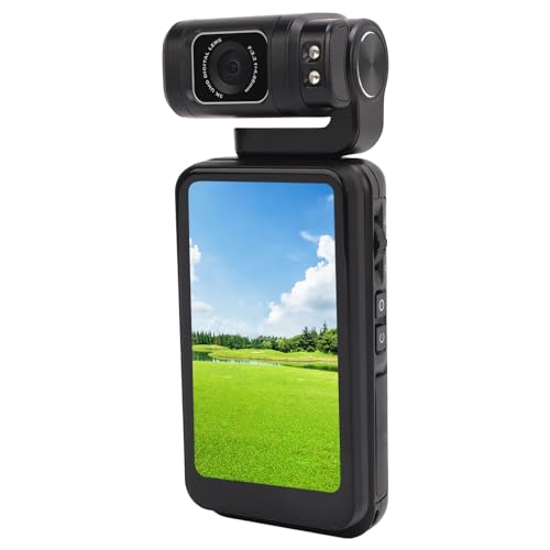 5K Videokamera Camcorder UHD 48MP Nachtkamera 10x Digitaler Zoom mit 3,5 -Zoll -rotierenden Touchscreen für die von KIMISS