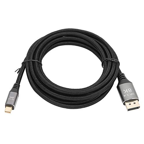 8K DisplayPort to DisplayPort -Kabel - 3 Meter Hochgeschwindigkeitsadapter für Gaming, & Monitore, Ultra HD Auflösung Support 8K DisplayPort to DisplayPort -Kabel - 3 Meter Hochgeschwindigkeitsadapter für Gaming, & Monitore, Ultra HD Auflösung Support von KIMISS