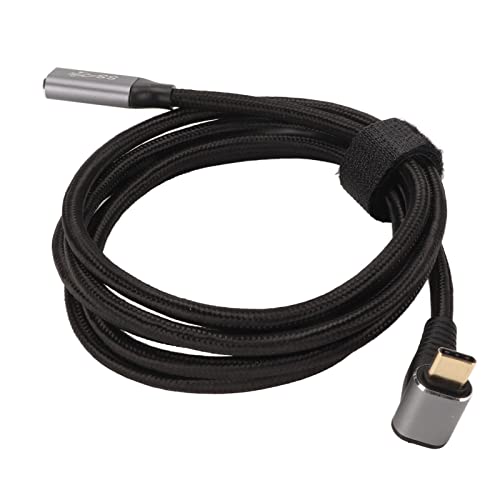 90 Grad USB C 3.2 Männlich an Weibliches Kabel, Schnelles Laden von 100W Stromversorgung, 10 -Gbit/S -Datenübertragung, Kompatibel mit Dampfdeck und Mehr (150cm) von KIMISS