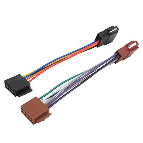 Adapter Universe DIN ISO Auto Radio Adapter Kabel Stecker Strom Lautsprecher 16 Pin Autoradio Kabel Kabelbaum Stereo Adapter Stecker Adapter Stecker Strom und Lautsprecher Buchse Stecker von KIMISS