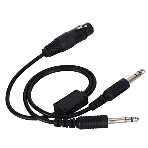 Airbus zu Ga Adapter Airbus XLR zu Ga Headset Adapter Schwarz ABS Metall für Airbus XLR zu Ga Dual Plug 5 Pin Headset Adapterkabel Aviation Kopfhörerkabel Airbus zu Ga Adapter Airbus XLR zu Ga Headset Adapter Schwarz ABS Metall für Airbus XLR zu Ga Dual Plug 5 Pin Headset Adapterkabel Aviation Kopfhörerkabel von KIMISS
