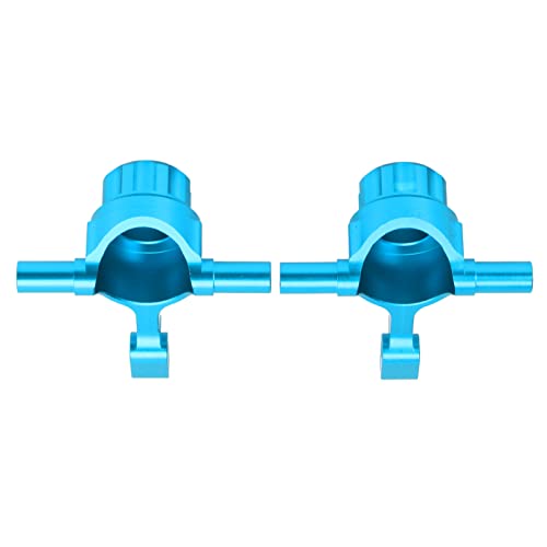 Aluminiumlenkungsknöchelarme und Tasse für TT02 1/10 RC -Auto -Upgrade, Langlebige Legierungsleistung Teile (BLUE) von KIMISS