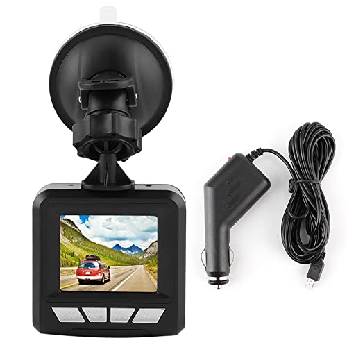 Auto Dashcam, Duokon Car Dash Cam, 2,4 Zoll 1080P Autofahrerrekorder Hochauflösendes LCD-Display DVR-Loop-Aufnahme 120 ° Weitwinkel für Lingtong 6624 von KIMISS