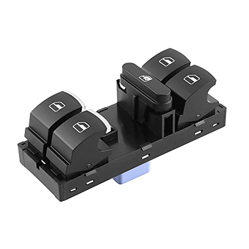 KIMISS Auto Fensterschalter rechts vorne rechts Fenster Steuertaste Carcessory Fit für Caddy MK3 MK5 MK6 OE 5ND 959857 für 5k4 959 857 9N 2001-2015 Fenster von KIMISS