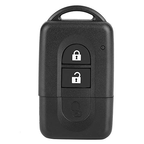 2-Tasten Schlüsselgehäuse für - ABS Remote Flip Schlüssel Hülle für Micra, Qashqai, X-Trail und mehr von KIMISS