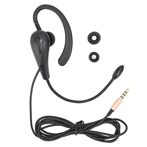 Call Center Headset, Seitlich 3,5 Mm Kundenservice Staubschutz Ohrbügel Einzelner Kopfhörer mit Mikrofon für Laptop-Handys Call Center Headset, Seitlich 3,5 Mm Kundenservice Staubschutz Ohrbügel Einzelner Kopfhörer mit Mikrofon für Laptop-Handys von KIMISS