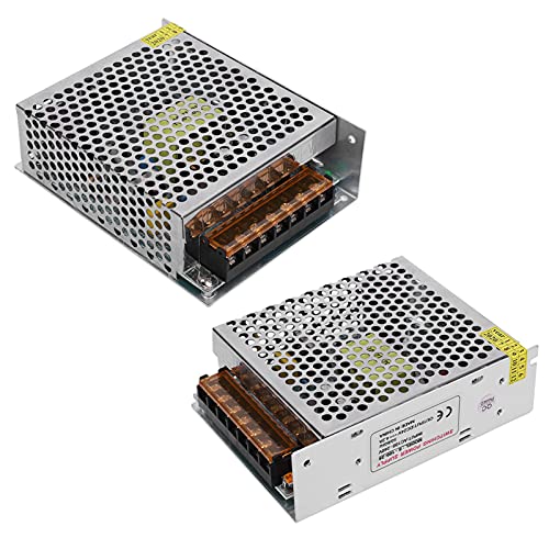 DC24V Schalter Netzteil Treiber Adapter Aluminiumlegierung für LED Bildschirm Streifen Licht 3D Drucker Radio CCTV Computertechnik Industrielle Automatisierung (S-100-24 (24 von KIMISS