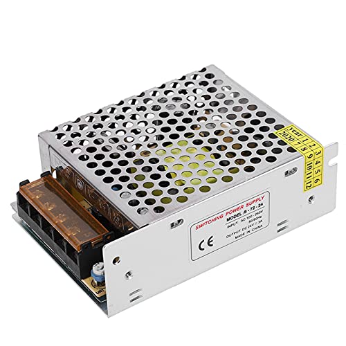 DC24V Schalter Netzteil Treiber Adapter Aluminiumlegierung für LED Bildschirm Streifen Licht 3D Drucker Radio CCTV Computertechnik Industrielle Automatisierung (S-72-24 (24 V/3 von KIMISS