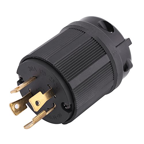 Generator-Steckverbinder L14-30P,L14 30R Stecker 120 240 Volt 30 Ampere Nema L14 30P 30A 125V 250V 4-Draht-Twist-Lock-Elektrostecker Generator-Steckverbinder L14-30P,L14 30R Stecker 120 240 Volt 30 Ampere Nema L14 30P 30A 125V 250V 4-Draht-Twist-Lock-Elektrostecker von KIMISS