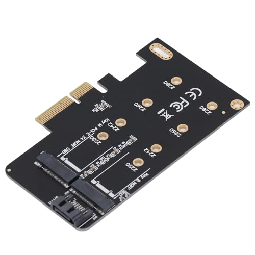 Hohe Kompatibilität NGFF M.2 Bis PCIe -Adapter -Unterstützung NGFF B Key M Key PCIe X4 -Karte mit 3.0 Kabel für 2242 2260 2280 SSD Hochleistungsspeicher -Kartenadapter von KIMISS