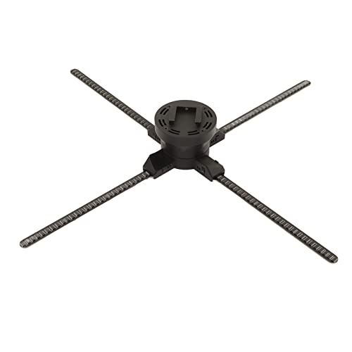 Holografische 3D-Werbung, 2000 X 720 720 LEDs 4 Blätter Holofan-Maschine Plug-and-Play Einstellbarer WLAN-Lüfter mit Hologramm 100‑240 V US Holografische 3D-Werbung, 2000 X 720 720 LEDs 4 Blätter Holofan-Maschine Plug-and-Play Einstellbarer WLAN-Lüfter mit Hologramm 100‑240 V US von KIMISS